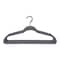 Simplify Slim Velvet Suit Hangers in Grey, 25PK 23240-GREY - alternate 1